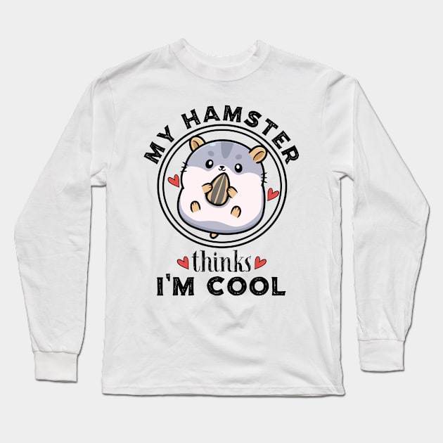 Hamster Long Sleeve T-Shirt by Carolina Cabreira